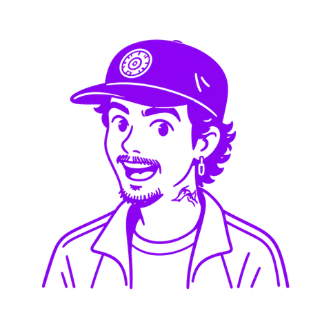 Ilustração do Caio